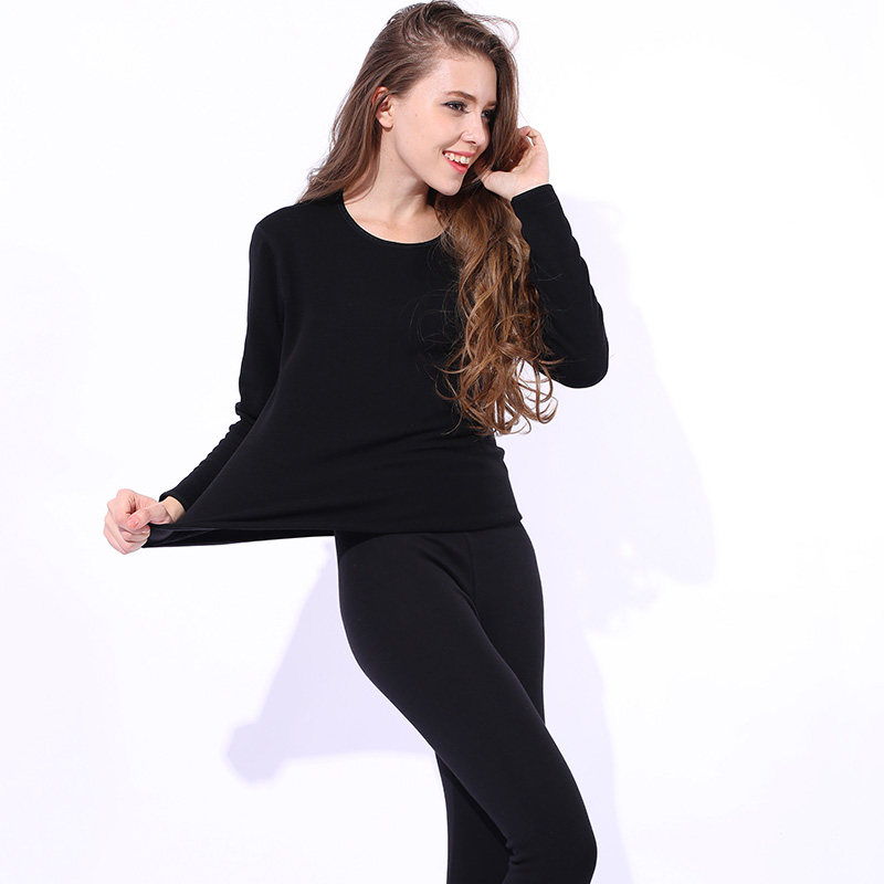 Heating Clothes Men Thickening plus suede suit Anti-chilling Youth Autumn Winter Warm Clothes Men's Set Ladies Set of Winter Ladies