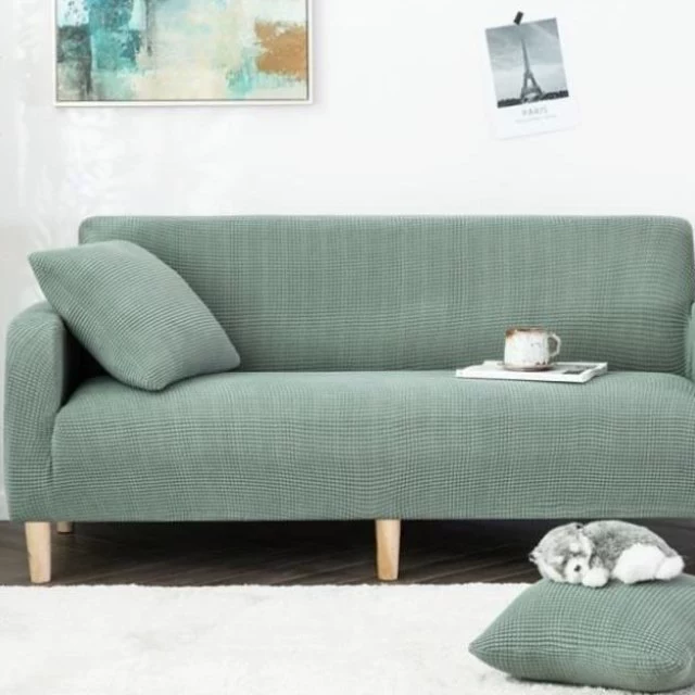 Vỏ bọc sofa Bắc Âu toàn bộ vỏ bọc mới Trung Quốc mới Phong cách Trung Quốc Phong cách Trung Quốc thoáng khí bảo vệ mùa hè đệm bọc sofa - Bảo vệ bụi