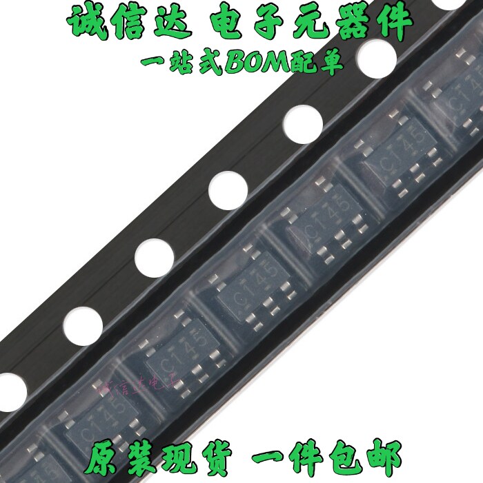 全新原装 SN74LVC1G14DCKR SC70-5 丝印CF 门极和反相器逻辑芯片