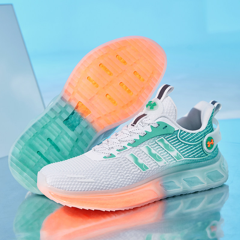 Official Flagship Store Morning Dema Men's Shoes 2022 Fall New Soft Bottom Air Cushion Running Men's and Women's Couple Shoes