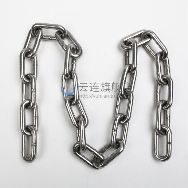 Direct selling 304 stainless steel chain iron chain pet dog chain iron ring chain clothes swing traction lifting iron chain