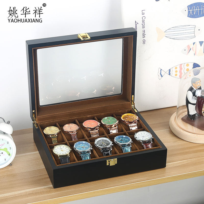 Solid wood Watches Containing box Home Watches Box Watches Hand-made Accessories Box Minimalist Box Table Box Table Box Table Collection Box