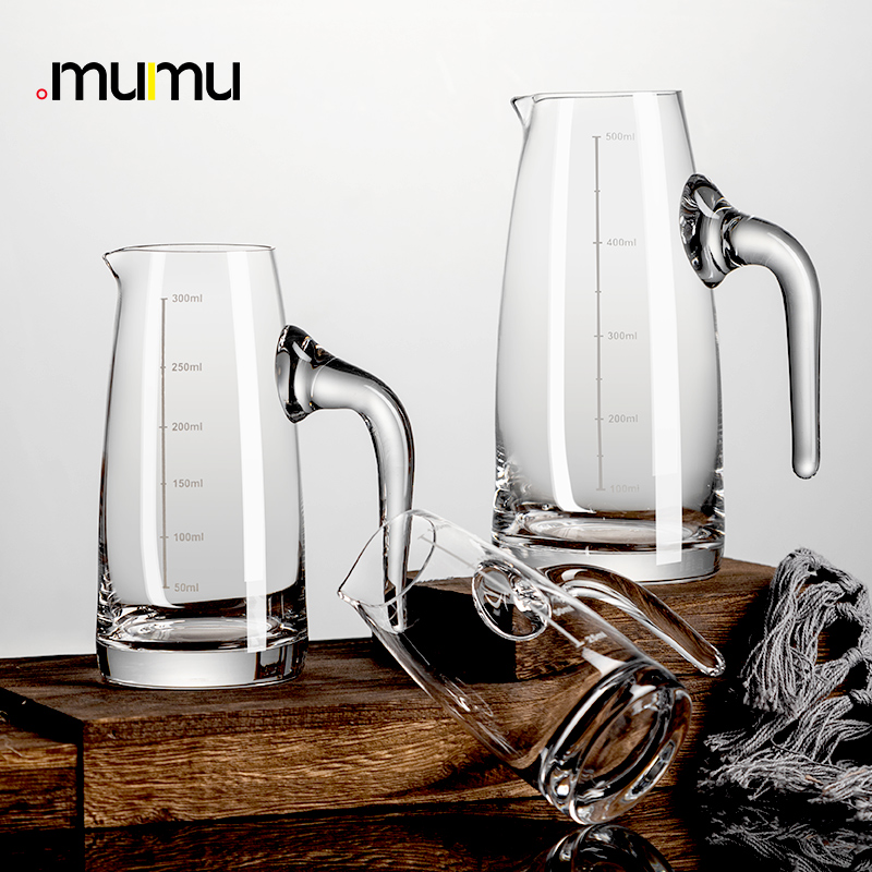 Wine Sperker Household with Small Crystal Glass with Level Mattle and Equitable Cup Wine Measure