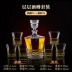 mumu chính hãng Châu Âu rượu whisky sang trọng nước ngoài ly rượu thủy tinh pha lê chai rượu bình decanter rượu thiết lập chai rượu cốc uống nước đẹp Tách