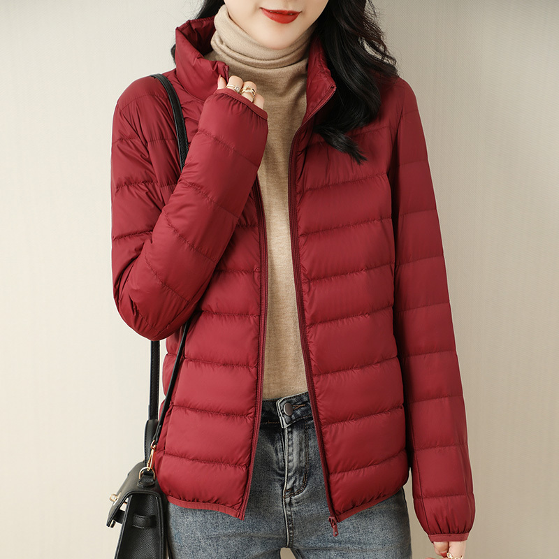 Lightweight down Jacket for Women, 2025 New Autumn Coat, Short Style for Petite Women, Thin and Loose Fit, Plus Size