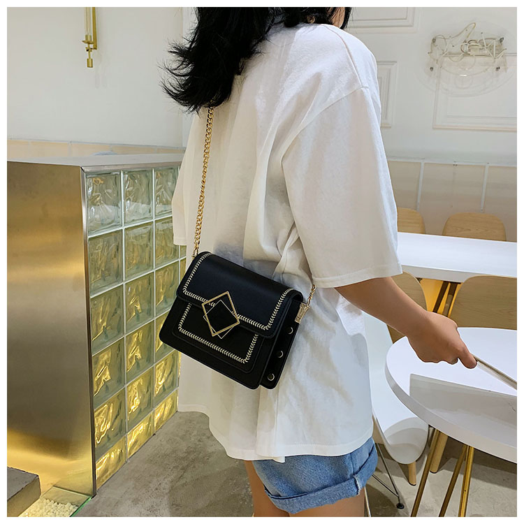 Mùa hè túi xách nhỏ tươi 2019 phiên bản mới phổ biến của Hàn Quốc thời trang túi đeo vai hoang dã chuỗi túi Messenger - Túi xách nữ túi du lịch