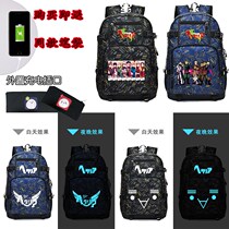 Black Thalia schoolbag shoulder backpack bag hetalia surrounding APH anime luminous backpack