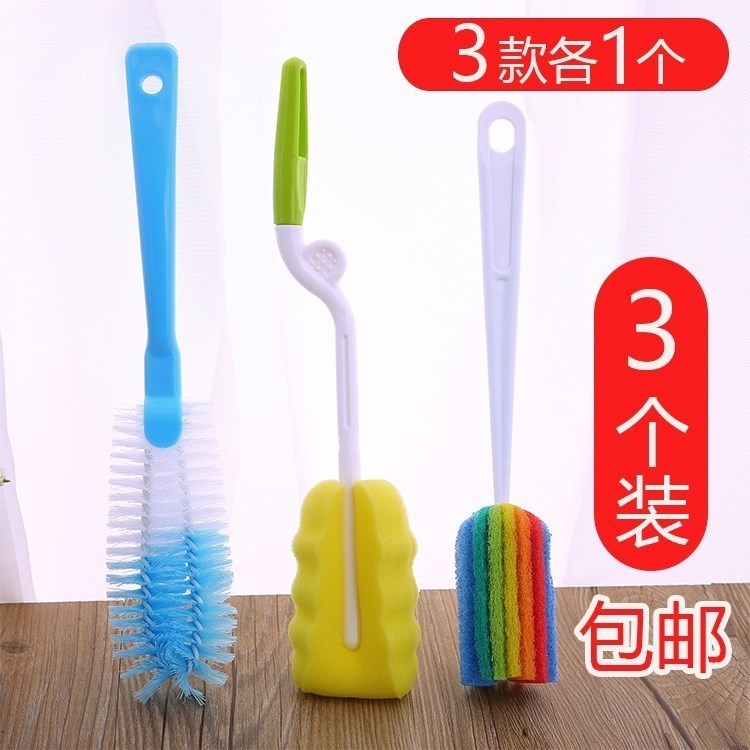 Bottle washing an artifact cup brush brush household cup of rinse wash Bottle opener long brush decontamination Bottle clean the teapot