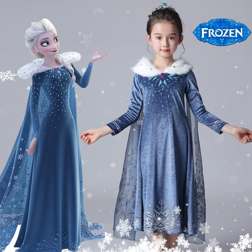 Дисней, демисезонный наряд маленькой принцессы, демисезонная юбка, детское платье, «Холодное сердце»