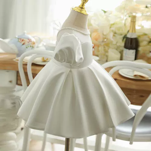 Летняя юбка, детское платье девочки цветочницы, наряд маленькой принцессы, подарок на день рождения