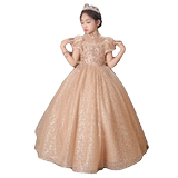 Элегантное элитное платье, летний наряд маленькой принцессы, наряд для музыкальных выступлений, детский костюм, подарок на день рождения