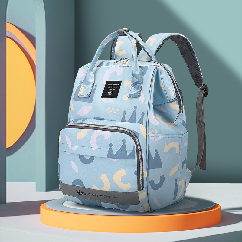 Mommy bag Mother and baby moms 2023 new fashion Hand double shoulder out of light Versatile Large-capacity Backpack-Taobao