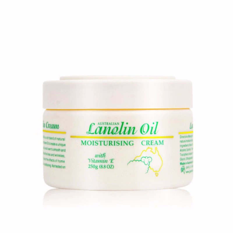 GM / Úc Lanolin VE Moisturizing Cream 250G - Kem dưỡng da