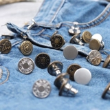 Корсет, штаны, съемные золотые металлические джинсы