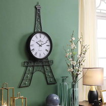 Wall clock living room home creative fashion art mute clock Nordic light luxury decoration personality atmosphere modern clock