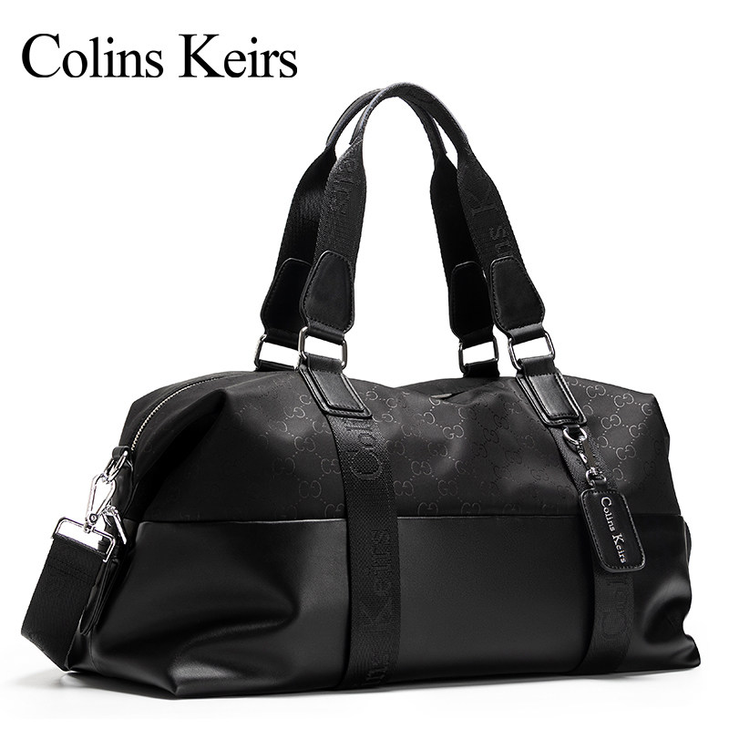 Colins Keiirs Travel Bag Hand Large Capacity Fitness Bag Men Dry Wet Separation Short Luggage Bag Check-in Bag