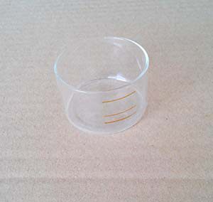 Special sample cup for tension meter Tension meter test cup interface tension meter sample cup Surface tension sample cup