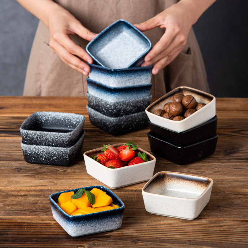 Japanese-style hot pot tableware Commercial Restaurant dip sauce vinegar saucer bar ktv snack dish pot tableware