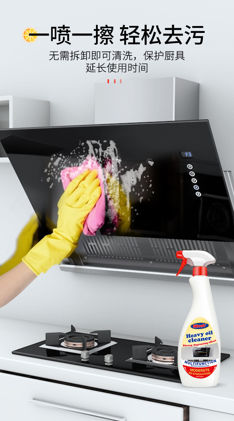 葡萄牙 MISTOLIN 米斯特林 油污清洁剂 545ml 图4