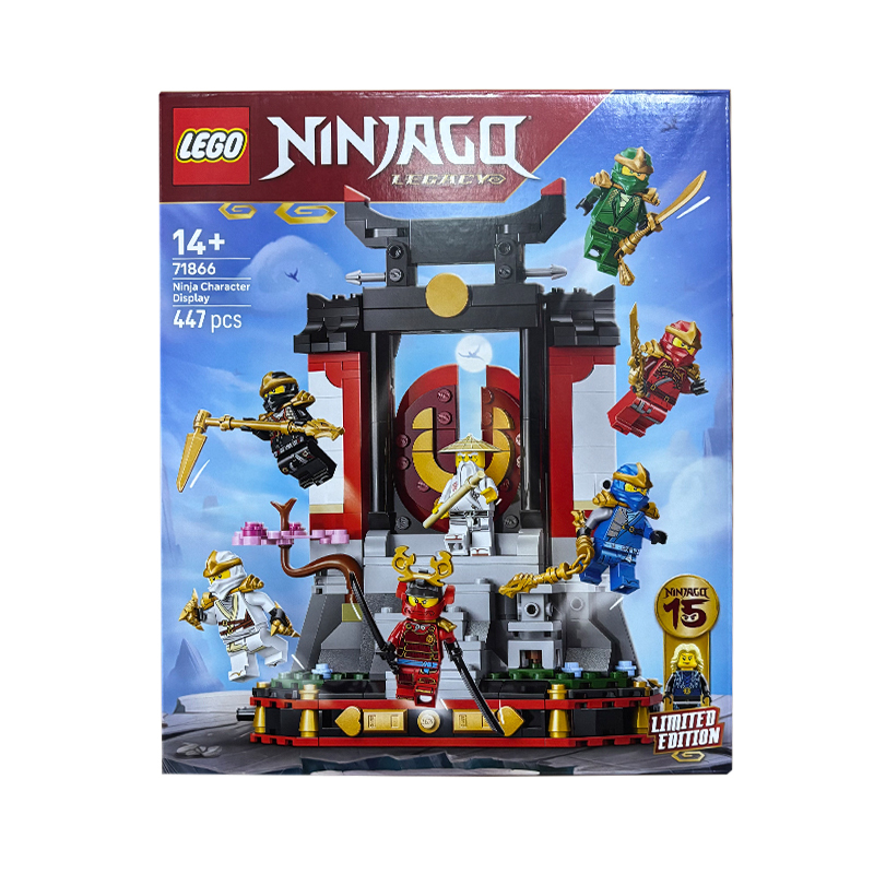 Lego Ninjago 71866 Ninja Dojo Display Stand 15Th Anniversary Edition Children's Building Block Toy Lego Ninjago 71866 Ninja Dojo Display Stand 15Th Anniversary Edition Children's Building Block Toy
