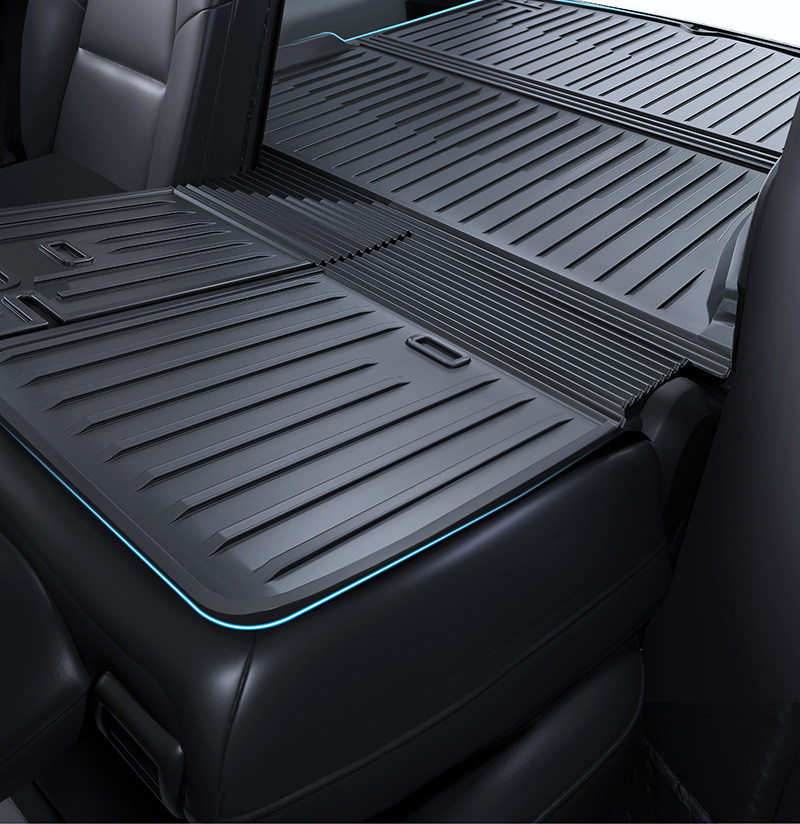 Suitable for the Updated Version of Tesla Model Y Trunk Mat, Tpe Front and Rear Trunk Mats, Modified Interior Accessories Wholesale