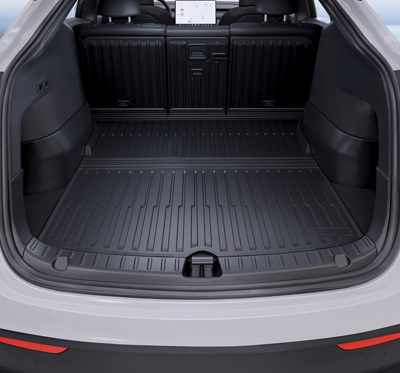 Suitable for the Updated Version of Tesla Model Y Trunk Mat, Tpe Front and Rear Trunk Mats, Modified Interior Accessories Wholesale