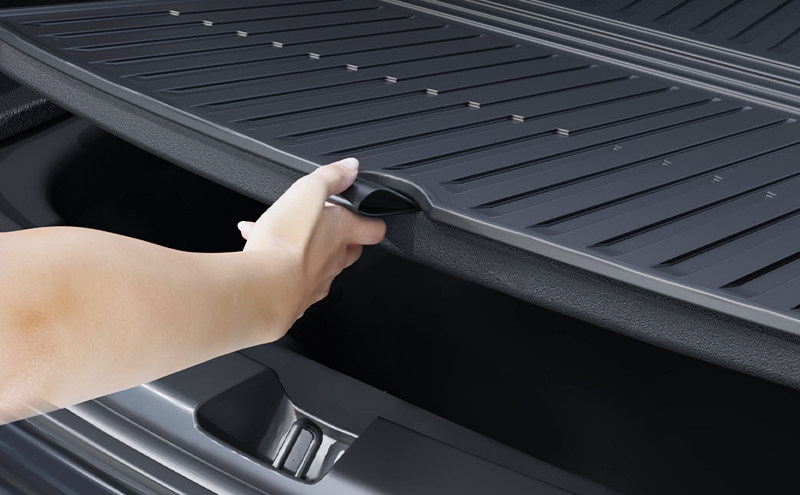 Suitable for the Updated Version of Tesla Model Y Trunk Mat, Tpe Front and Rear Trunk Mats, Modified Interior Accessories Wholesale