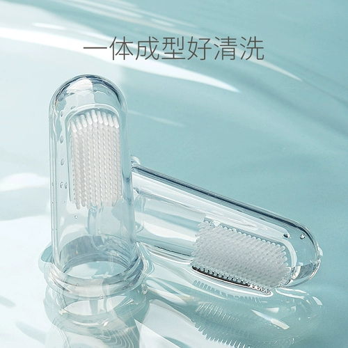 Детская силиконовая мягкая зубная щетка, уход за полостью рта, 0-1-2 лет, 6 мес.