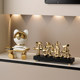 Trendy Entryway Decor with a High-End Feel, Living Room Tv Cabinet Decorations for Peace and Joy, Light Luxury Soft Furnishings, Key Storage