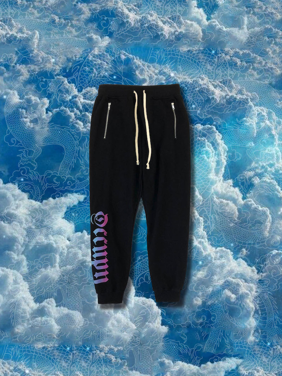 Chinese youth basic LOGO trousers Loose men's and women's hip-hop sweatpants OCCUPY