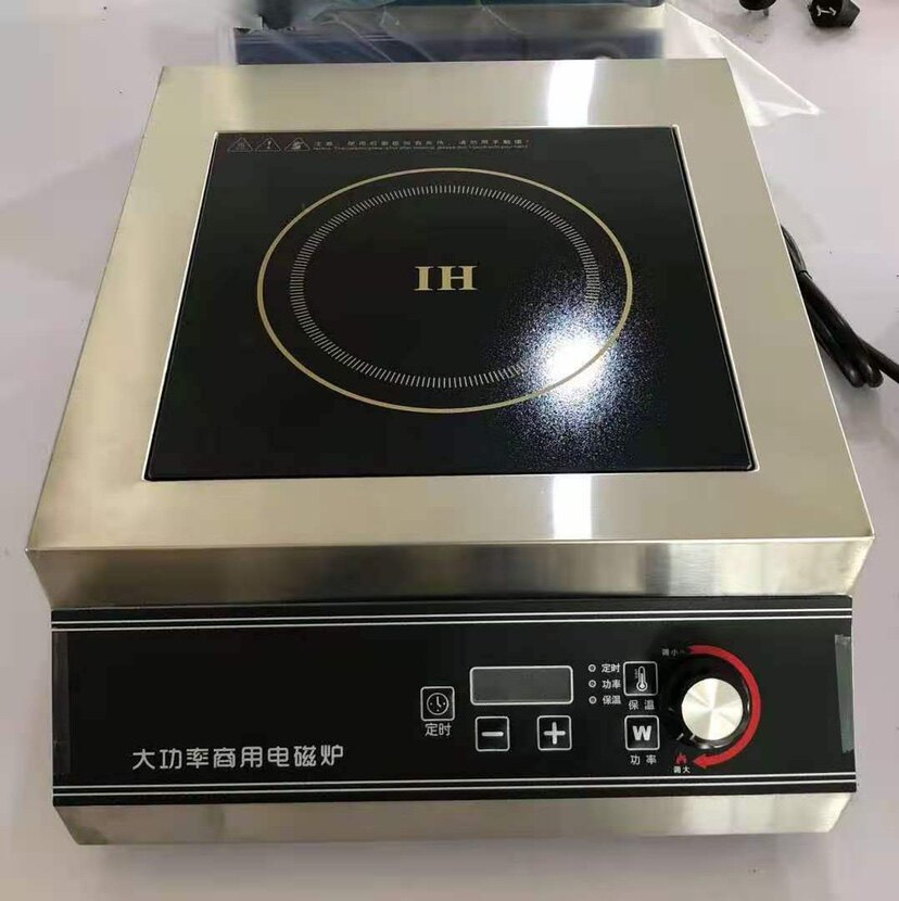 Commercial induction cooktop High power 3500w Home hotel Burst Fried 5000w Flat Halogen Meat Commercial induction cooktop