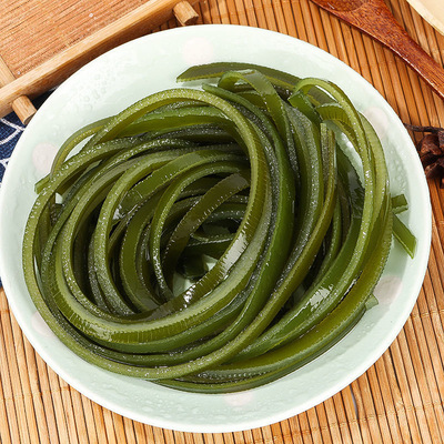 鲜嫩盐渍海带丝5斤整箱