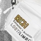 Полиуретановая сумка в стиле хип-хоп, барсетка, универсальный чехол для телефона, с вышивкой, планировщик