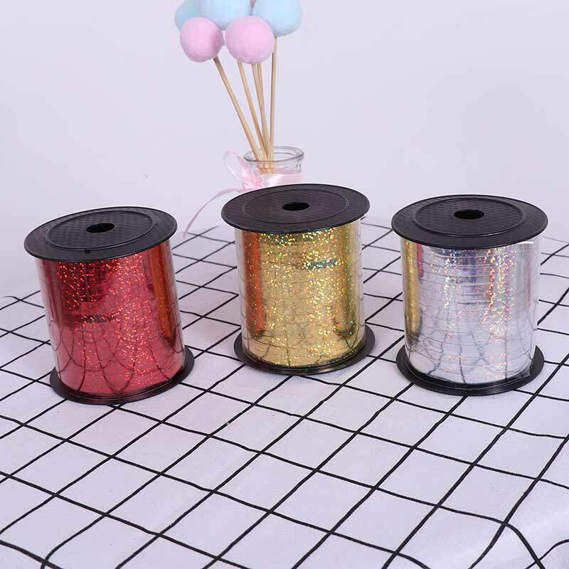Creative laser balloon rope balloon rope balloon ribbon ribbon accessories wedding layout decorative balloon supplies