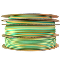 Thickened heat shrinkable tube 3 times double wall with glue triple shrink waterproof yellow green ground wire repair wear-resistant insulating casing