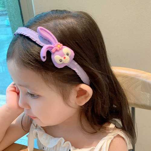 Ободок, детский милый аксессуар для волос, детские шпильки для волос, кролик, 2024 года