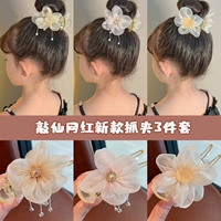 3 кусочки летних цветов