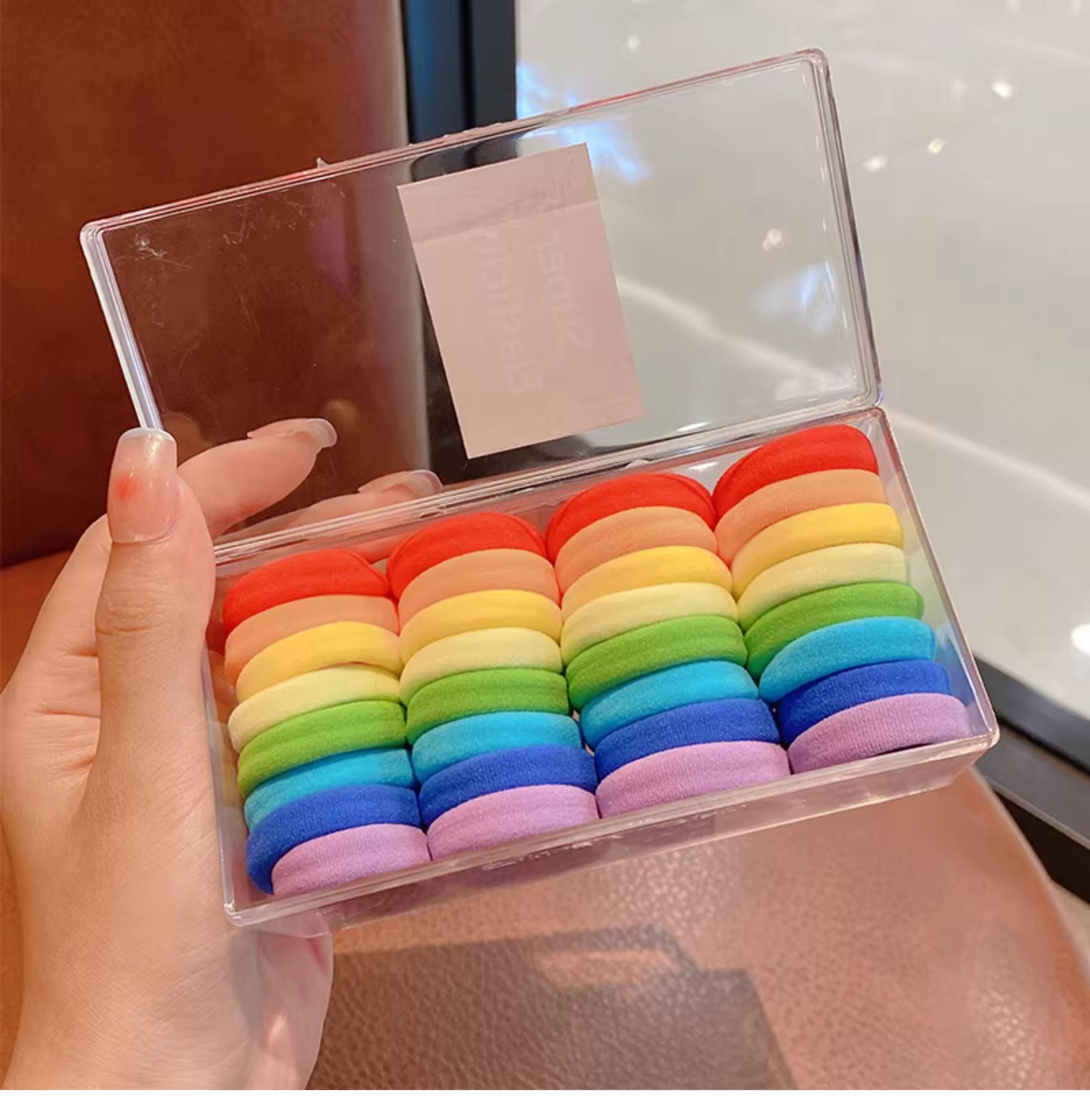 儿童发圈不伤发高马尾发绳扎头绳女童耐用高弹力橡皮筋小女孩皮套 — 14