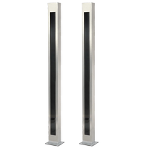 Vehicle separator anti-sunlight shield infrared grating alarm infrared beam stainless steel heatable shield
