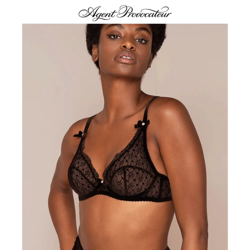 AP Bragging Dorotia Series AgentProvocateur, вышитая логотип, сексуальное кружевное нижнее белье