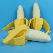 Whole person simulation peeling banana pinch music Creative tricky spoof Tricky vent decompression artifact Decompression toy