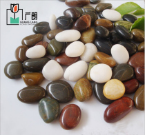 Gardening Stone Natural pebbles rain stone colorful stone fish tank waterscape potted gardening size Pebble fine polished