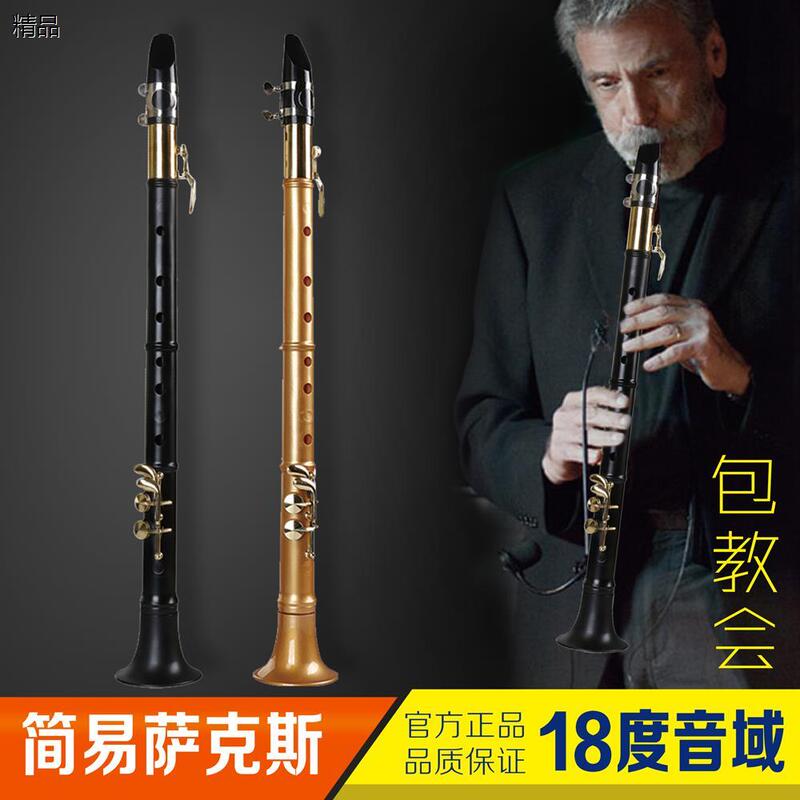 Saxophone Instrument, Simple Small Saxophone for Beginners, Children, Adults, Western Clarinet, High School Musical Instrument