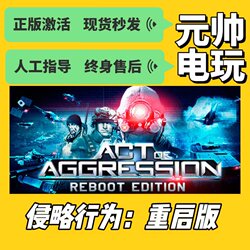 Pc Genuine Steam Act of Aggression China Region Cdkey Activation Code