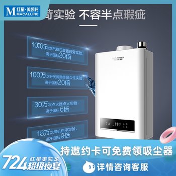 Smith 16-Liter Gas Water Heater for Home Use, Zero Cold Water, Jsq31-Ajsx (Natural Gas)