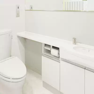 Japan imported Dongley environmental protection wallpaper Japanese dressing room dry area waterproof and mildew resistant wallpaper deodorant anti-fouling toilet room