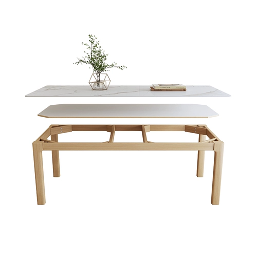 艾点 Современный прямоугольный стульчик для кормления из натурального дерева для домашнего использования для еды, коллекция 2023