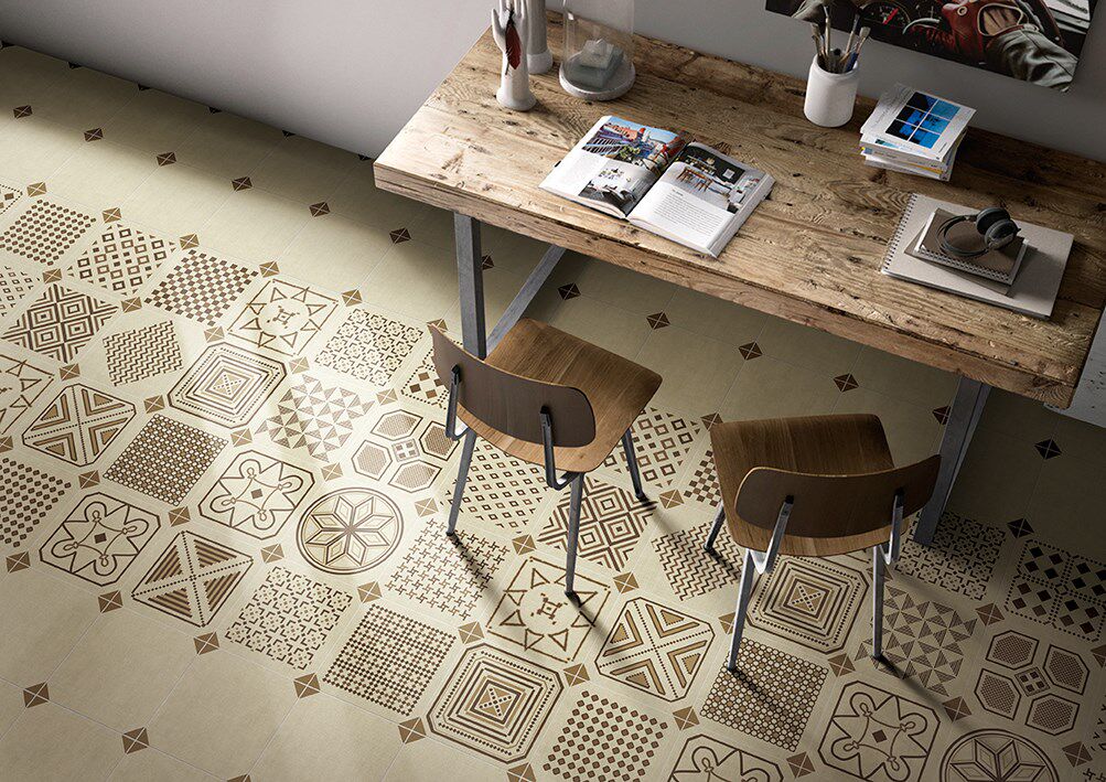 Roman Ant flower piece GP2013-D courtyard balcony tile bathroom kitchen wall floor tile 200*200mm