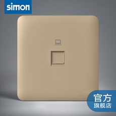 Розетка сетевая LAN simon西蒙电脑插座i6系列网络插座开关插座网线插座电脑网