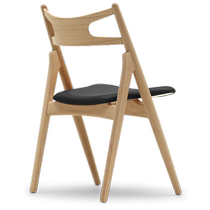 Danish Carl Hansen CH29 solid wood chair armrest dining chair simple leisure chair can be customized